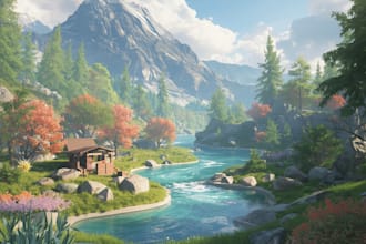 create environment concept art