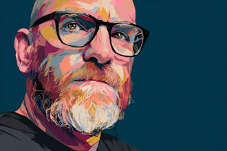 draw vector portrait illustration of your photo