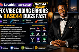 build base44 lovable ai replit saas mvp web app deployment