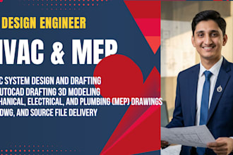 provide accurate hvac and mep cad design services