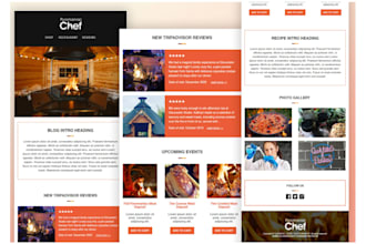 design changeable mailchimp newsletter template