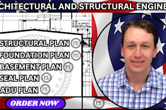 do basement plan, ca, mi, ak, wa, oh,ny engineer seal, dob permit plans