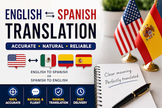 translate from spanish to english or vice versa