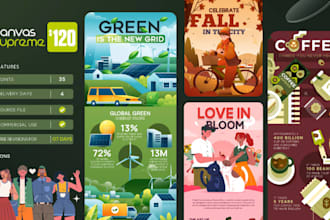 design a professional unique infographic