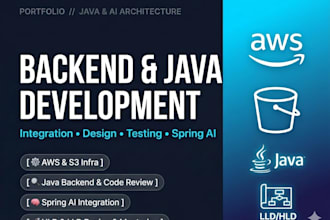 provide java code reviews system design and backend debugging