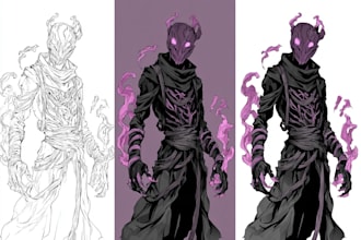 fantasy horror and fantasy horror character