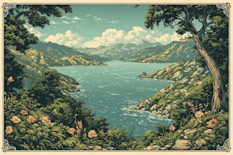 design vintage retro poster artwor for you