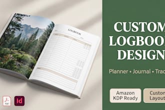 design a premium coffee table book, art or photography album book layout