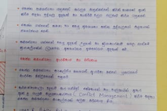 write anything in beautiful and neat handwriting