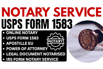 notarize legal document, usps 1583 form, online notary, florida notary public