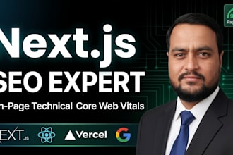 fix on page SEO and technical issues in your next js website