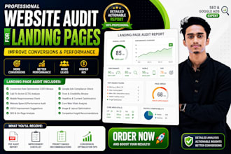 do a complete landing page audit to increase conversions