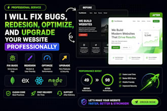 redesign and upgrade your outdated website professionally