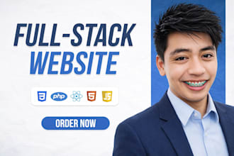 build a modern fullstack website with responsive design