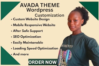 avada avada customization wordpress website avada website design clone website