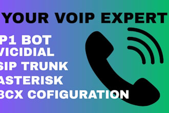 setup p1 bot, 3cx, vicidial, freepbx, ringcentral, voip, sip trunk, asterisk