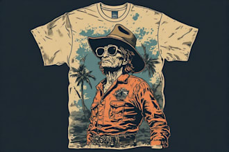 design a custom vintage bootleg t shirt for your shirt