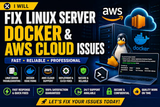 fix linux server docker and AWS cloud issues