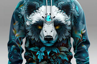 make trendy streetwear hoodie design