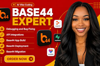 fix base44 bug debugging base44 integration base44 expert deploy base44 web app