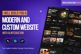 design, redesign and develop urgent ai website with ai integration