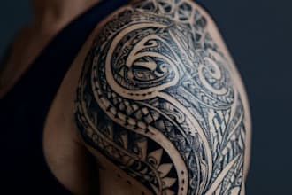 design your polynesian tribal tattoo