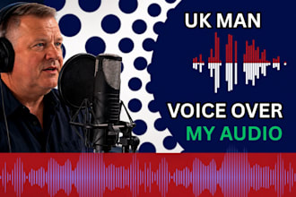 record real UK human voice over for youtube monetization