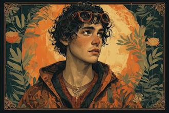 design retro modern art and  artwork for you