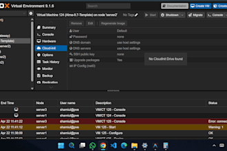 create automated proxmox templates using cloudinit and bash