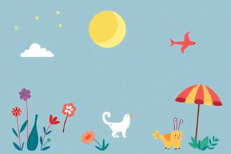 design custom clip art graphics for websites and printables