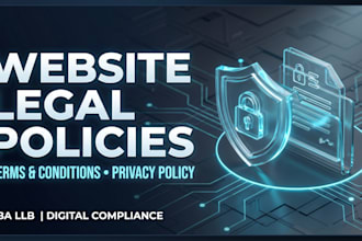 draft terms and conditions and privacy policy