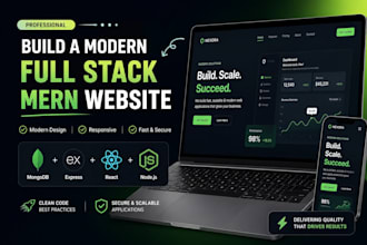 build a full stack mern website with react, node js, and mongodb