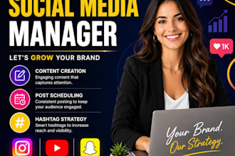 manage, moderate your social media accounts professionally