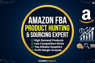 do amazon fba product hunting and supplier sourcing
