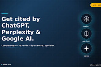 run a GEO and aeo audit to get cited by ai search engines