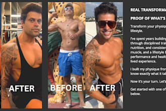 be your certified fitness coach ready to transform you