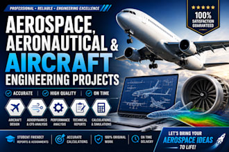 do aerospace, aeronautical and aircraft engineering projects