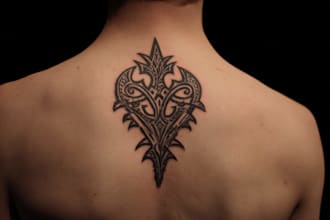 create custom and detailed tribal tattoo design