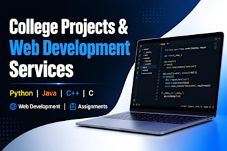 do web development projects and coding assignments