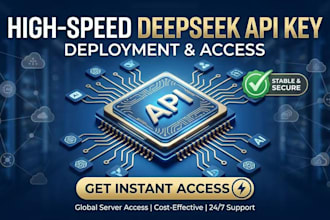 provide stable and high speed deepseek API key for your ai applications