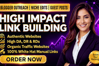 provide genuine blogger outreach for niche edits and guest posts