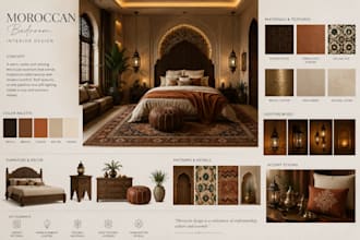 design luxury interior mood boards for your space