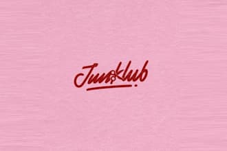 design junk journal club logo