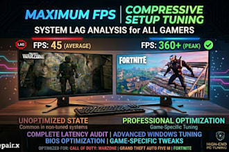 optimize your gaming PC for max fps, low latency, and zero lag