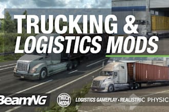build beamng trucking and logistics gameplay modifications professionally