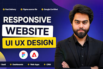design modern mobile app UI UX and website UI designs