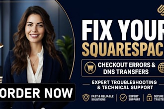 fix your squarespace site checkout errors and troubleshoot domain dns transfer