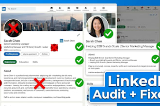 audit your linkedin profile and double your visibility