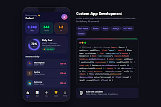 build you a custom mobile or web app for any platform