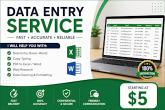 je vais saisir vos données sur excel rapidement